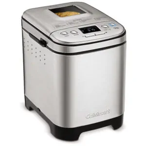ECTQRDF4V8C70B_0 jpg - Panificadora Automática Cuisinart, 12 Programas, 3 Cores Pão, Prata 110V