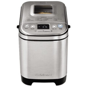 ECTQRDF4V8C70B_2 jpg - Panificadora Automática Cuisinart, 12 Programas, 3 Cores Pão, Prata 110V