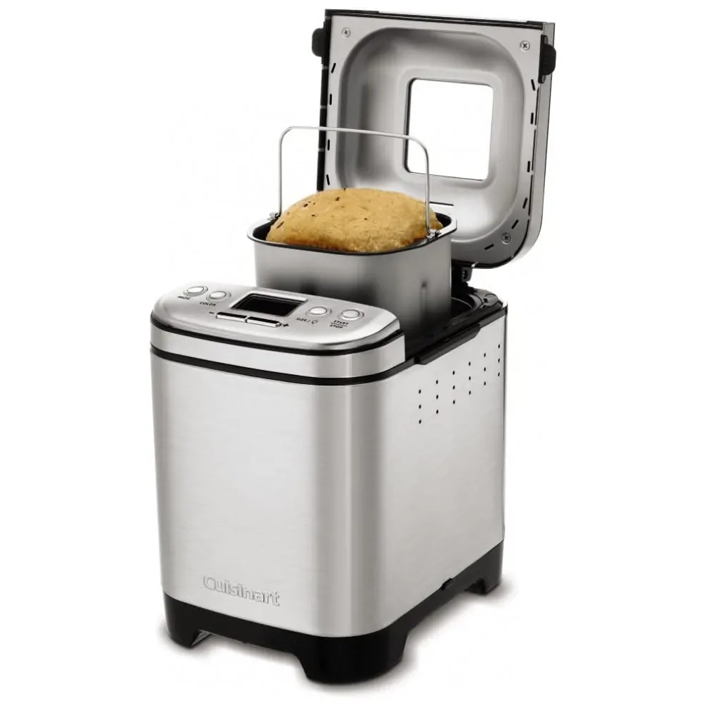 ECTQRDF4V8C70B_5 jpg - Panificadora Automática Cuisinart, 12 Programas, 3 Cores Pão, Prata 110V