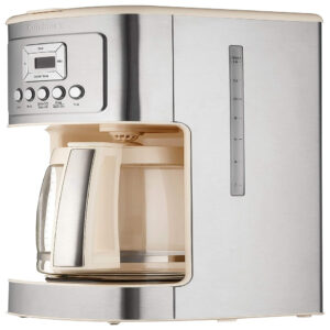 ECTQRF1NR1K80B_3 jpg - Cuisinart Cafeteira programável DCC 3200, Jarra de Vidro, 14 xícaras, Creme 110V