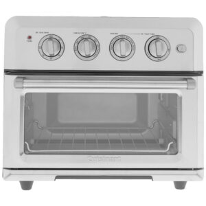 ECTQTCC8GGT80B_3 jpg - Fritadeira Elétrica AirFryer com Temperatura Ajustável e Temporizador, 110V 1800W, Cuisinart CTOA122, Prata