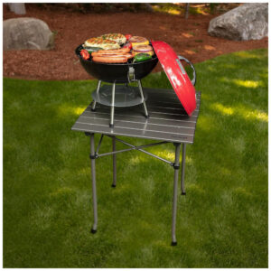 ECTQUQ0A85B00B_5-1 jpg - Grelhador portátil a carvão, vermelho, CUISINART CCG190RB, Vermelho