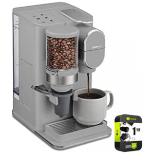ECTQV5TF6WKB0B_0 jpg - Máquina de Café Expresso Cuisinart DGB 2G, 110V Cinza