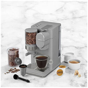 ECTQV5TF6WKB0B_3 jpg - Máquina de Café Expresso Cuisinart DGB 2G, 110V Cinza