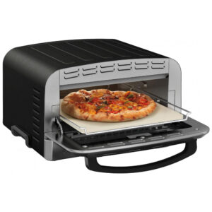 ECTQWQT6PQLC0B_1 jpg - Forno de Pizza Portátil de Bancada em Aço Inoxidável Cuisinart CPZ120, 110V 1800W Preto