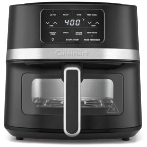 ECTQXV7TV89D0B_0 jpg - Air Fryer 4,20 Litros com 4 Programas, Cesta e Peças Laváveis, 110V 1600W, Cuisinart Air 160, Preta