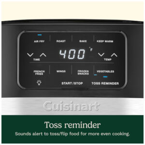ECTQXV7TV89D0B_3 jpg - Air Fryer 4,20 Litros com 4 Programas, Cesta e Peças Laváveis, 110V 1600W, Cuisinart Air 160, Preta