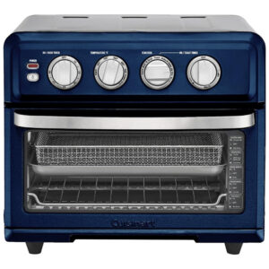 ECTQ46S2NKHC0B_0 jpg - Forno Elétrico de Bancada 2 em 1 com Função de Assar e Grelhar, Aço Inox, 110V Cuisinart TOA 70NV, Azul