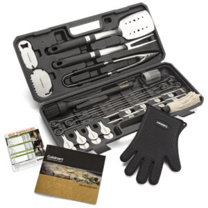 ECTQ866R1Y370B_0 jpg - Conjunto de ferramentas de churrasco, 36 peças, CUISINART CGS 8036, Preto