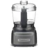ECTQCGK5T9470B_0 jpg - Processador de Alimentos Elemental 4 com 4 Xícaras, 250W Grafite, 110v, CUISINART ECH 4GM, Cinza