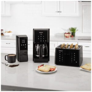 ECTQF7Q34F480B_4 jpg - Torradeira Elétrica 4 Fatias com 6 Níveis de Tostagem e Tela LCD, 110v, CUISINART CPT T40, Preto