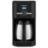 ECTQKM374L690B_0 jpg - Cafeteira Elétrica Programável Reservatório 1.8L com Tela LCD, 110v, CUISINART DCC 1170BK, Preto