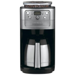 ECTQOFSTX0100B_0 jpg - Cafeteira Elétrica Programável Automática com Moagem, 12 Xícaras, 110v, CUISINART DGB 900BC, Prateado