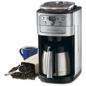 ECTQOFSTX0100B_2 jpg - Cafeteira Elétrica Programável Automática com Moagem, 12 Xícaras, 110v, CUISINART DGB 900BC, Prateado