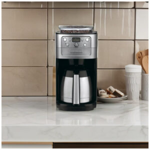 ECTQOFSTX0100B_4 jpg - Cafeteira Elétrica Programável Automática com Moagem, 12 Xícaras, 110v, CUISINART DGB 900BC, Prateado