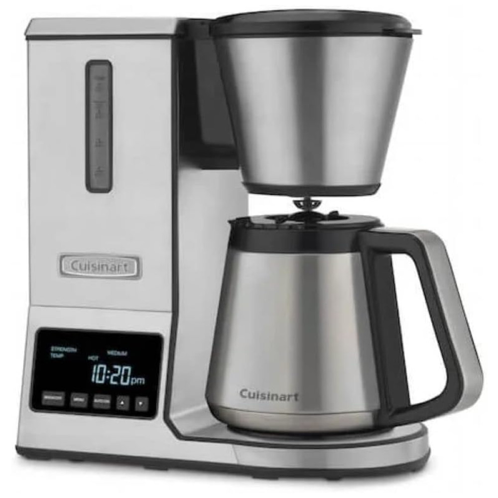 ECTQS4VUU2410B_0 jpg - Cafeteira Elétrica Programável 8 Xícaras Filtro em Aço Inoxidável, CUISINART CPO 850, Cinza
