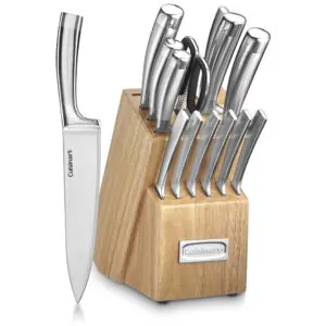 ECTQYADGKQK10B_0 jpg - Cuisinart C99SS 15P Conjunto de Facas com Afiador Embutido e Bloco de Bancada 15 Peças, Prata