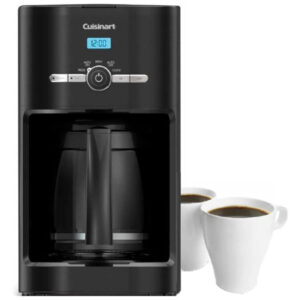 Cafeteira Elétrica Programável com Tela LCD e Painel de Controle, 1025W, 110v, CUISINART DCC 1120BK, Preto