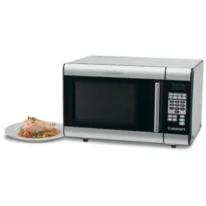 ECTQ02J9WI000B_2 jpg - Forno Microondas de Aço Inoxidável, CUISINART CMW 100, Prateado