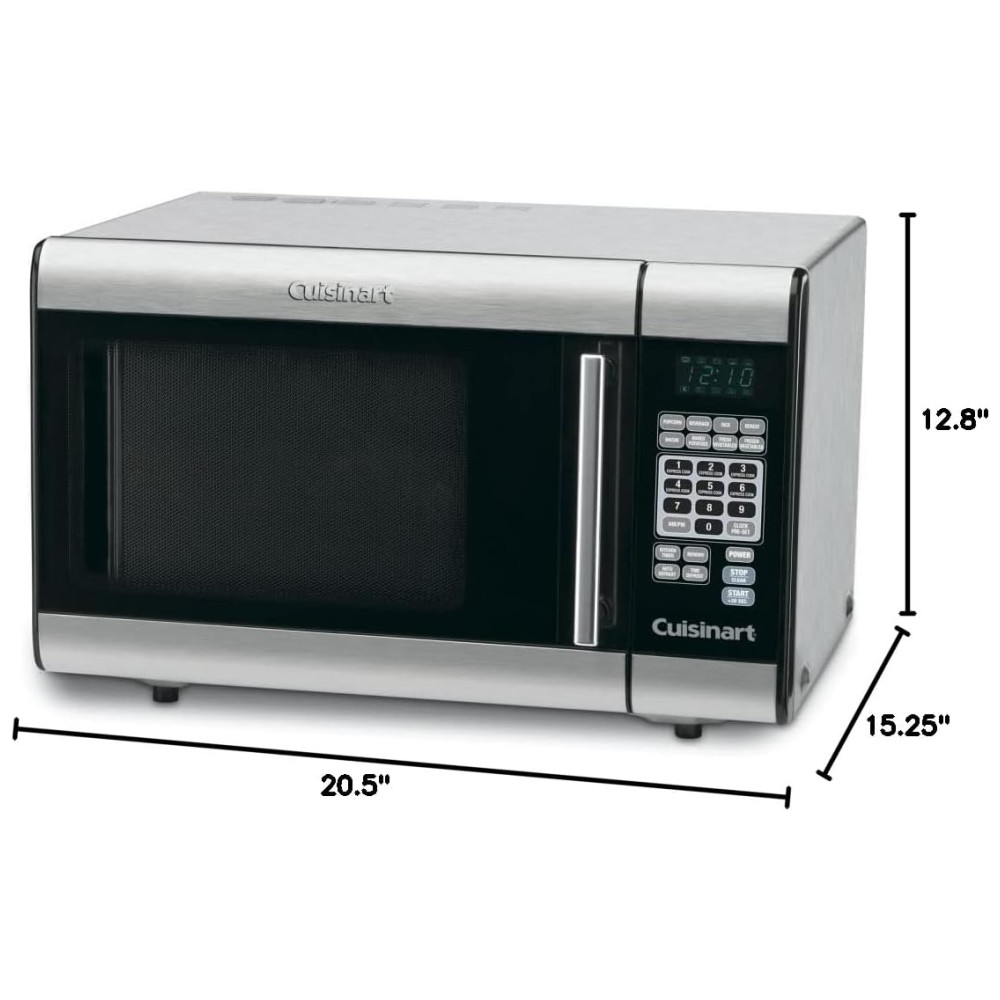 ECTQ02J9WI000B_3 jpg - Forno Microondas de Aço Inoxidável, CUISINART CMW 100, Prateado