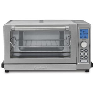 ECTQ1KOA56M10B_0 jpg - Forno Elétrico de Bancada com Tela LCD, 1800W, Aço Inoxidável, 110v, CUISINART TOB 135N, Cinza
