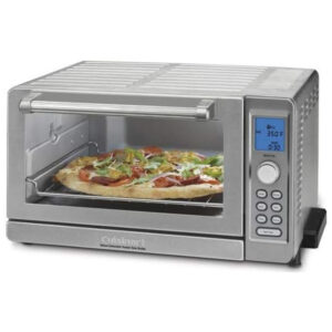 ECTQ1KOA56M10B_1 jpg - Forno Elétrico de Bancada com Tela LCD, 1800W, Aço Inoxidável, 110v, CUISINART TOB 135N, Cinza