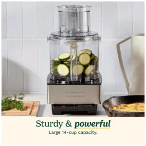 ECTQ2VW4MXA10B_1 jpg - Processador 14 Xícaras Gourmet Aço Inox. Escovado 720 Watts, 110v, CUISINART DFP 14BCNY, Preto
