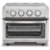 ECTQ4NTBWSH90B_0 jpg - Forno Elétrico de Bancada 8 em 1 com Controle de Temperatura e Temporizador, Cuisinart TOA 70, 110V 1800W, Cinza