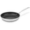 ECTQ9QXEC0000B_0-1 jpg - Frigideira Antiaderente em Aço Inoxidável de 25 cm, Pode ser Lavável na Máquina de Lavar Louça, Cuisinart Chef s Classic 722 24NS