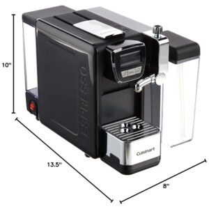 Cafeteira Elétrica Expresso, preto, CUISINART EM 25, Preto