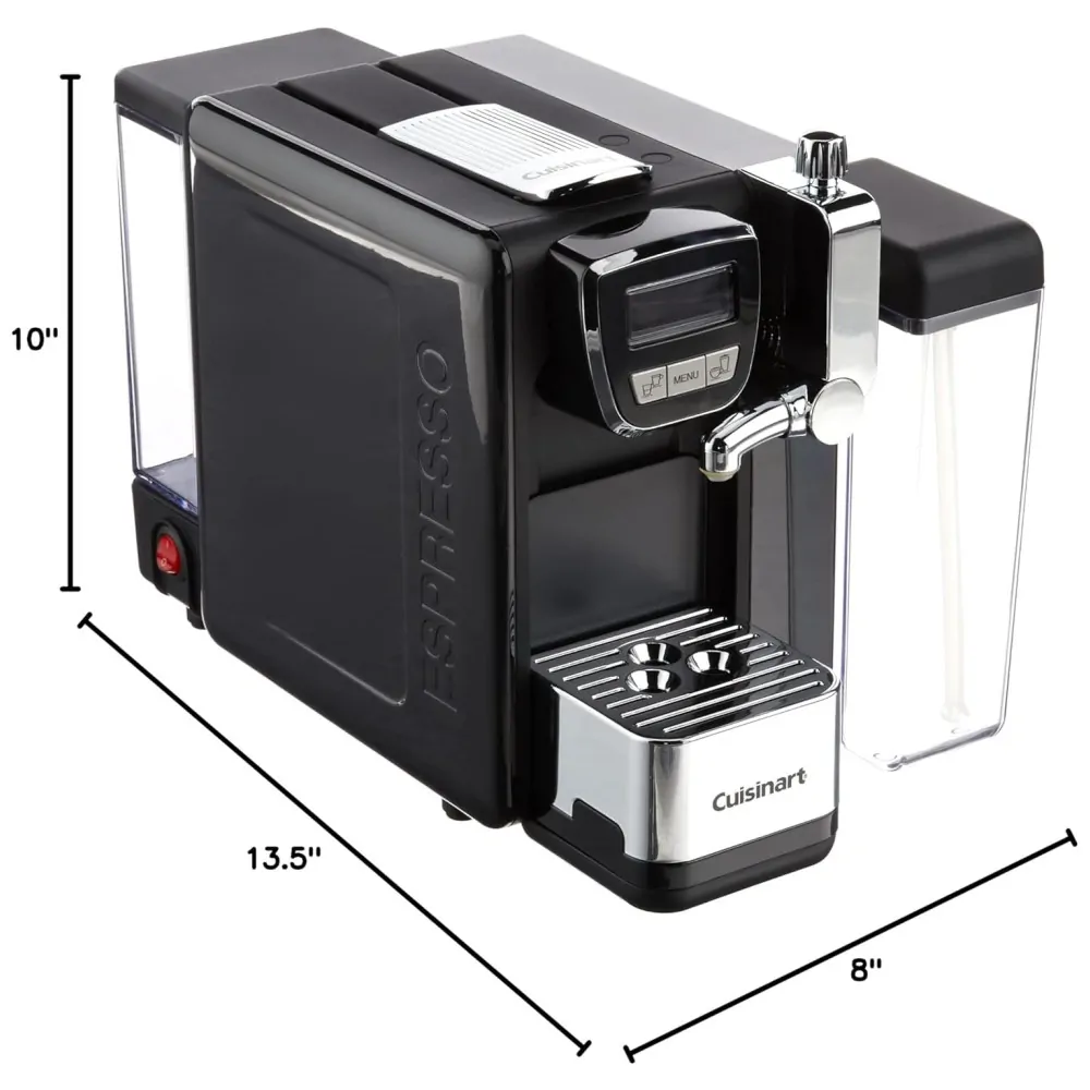 Cafeteira Elétrica Expresso, preto, CUISINART EM 25, Preto