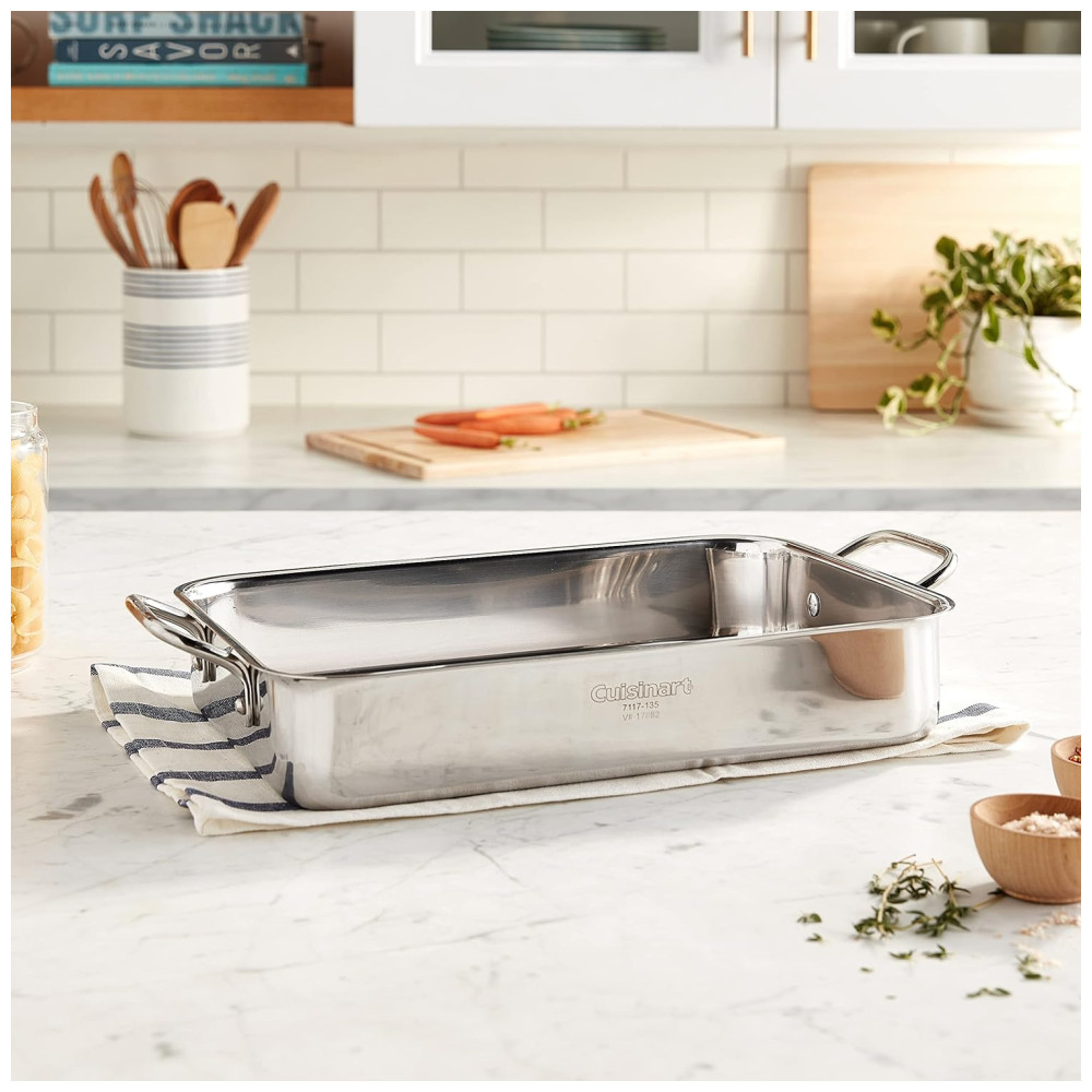 ECTQCXS50H500B_1 jpg - Forma Assadeira Clássica em Aço Inoxidável, Cuisinart 7117 135