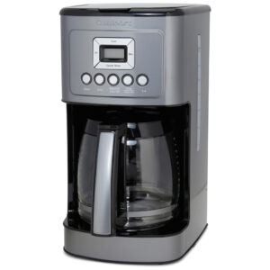 ECTQFP3WYF8B0B_1 jpg - Cafeteira Programável até 14 Xícaras com Jarra de Vidro, Cuisinart DCC 3200, 110V, Cinza