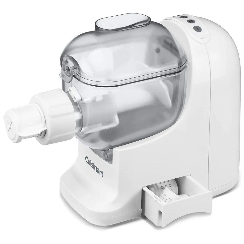 ECTQFVY34XL80B_0 jpg - Máquina de Macarrão Automática, 110v, CUISINART PM 1, Branco