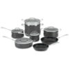 ECTQK4T50H500B_0 jpg - Contour Conjunto de Panelas Antiaderentes, Peças, CUISINART 64 13, Preto