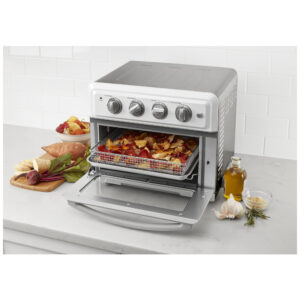 ECTQKWQ54F480B_5 jpg - Forno Elétrico de Bancada com 7 Funções, 1800W, 110v, CUISINART TOA 60W, Branco