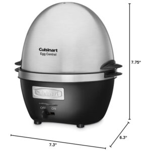 ECTQMDDABX800B_2 jpg - Cozedor de Ovos Elétrico, Capacidade, 600W, 110v, CUISINART CEC 10, Preto