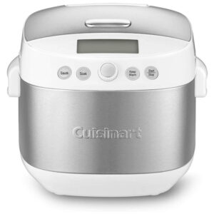 ECTQMWQ78CJ70B_0 jpg - Panela de Pressão Elétrica Multifuncional 2.4L, 18 Definições, 450W, 110v, CUISINART FRC 1000, Preto