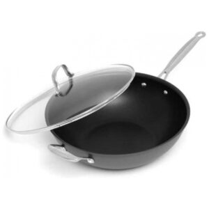 ECTQQAHAX9000B_0 jpg - Frigideira Antiaderente em Aço Anodizado, Cuisinart 626 32H Chefs Classic