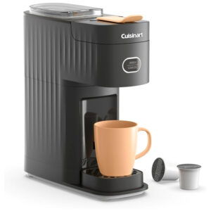 Maquina de Café de Dose Única com Desligamento Automático, 110V, Cuisinart Soho SS 7BK, Preta