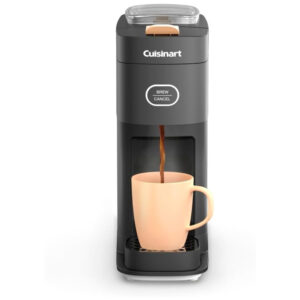 Maquina de Café de Dose Única com Desligamento Automático, 110V, Cuisinart Soho SS 7BK, Preta