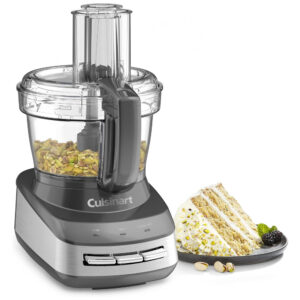 ECTQQNQD19R90B_1 jpg - Processador de Alimentos Multifuncional 2.4L, 950W, 110v, CUISINART FP 110AG, Cinza