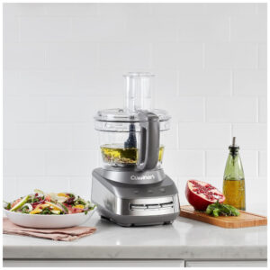 ECTQQNQD19R90B_2 jpg - Processador de Alimentos Multifuncional 2.4L, 950W, 110v, CUISINART FP 110AG, Cinza