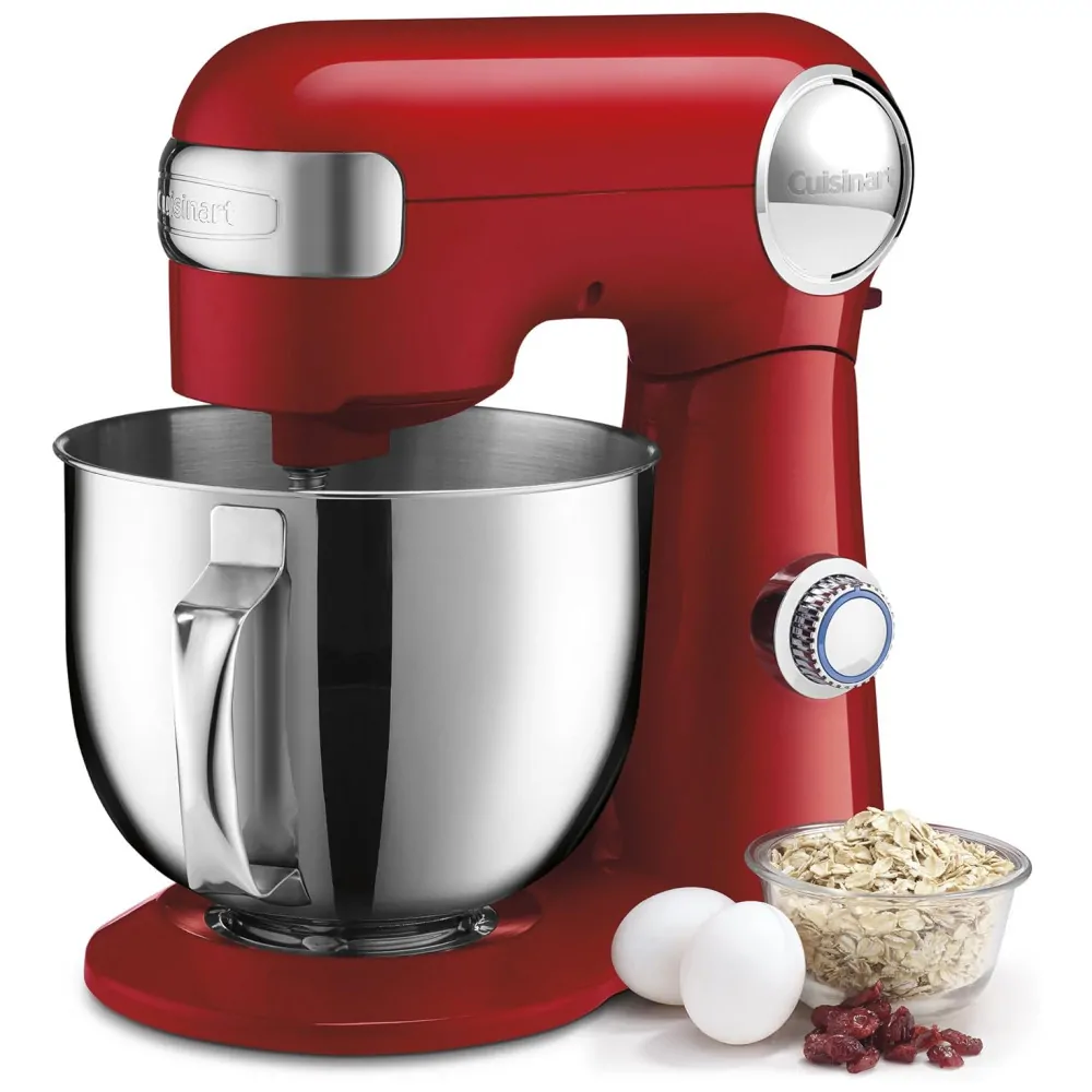 ECTQJPJ4CXL10B_1 jpg - Batedeira 5,20L, 500Watts Rubi, CUISINART SM 50R, Vermelho