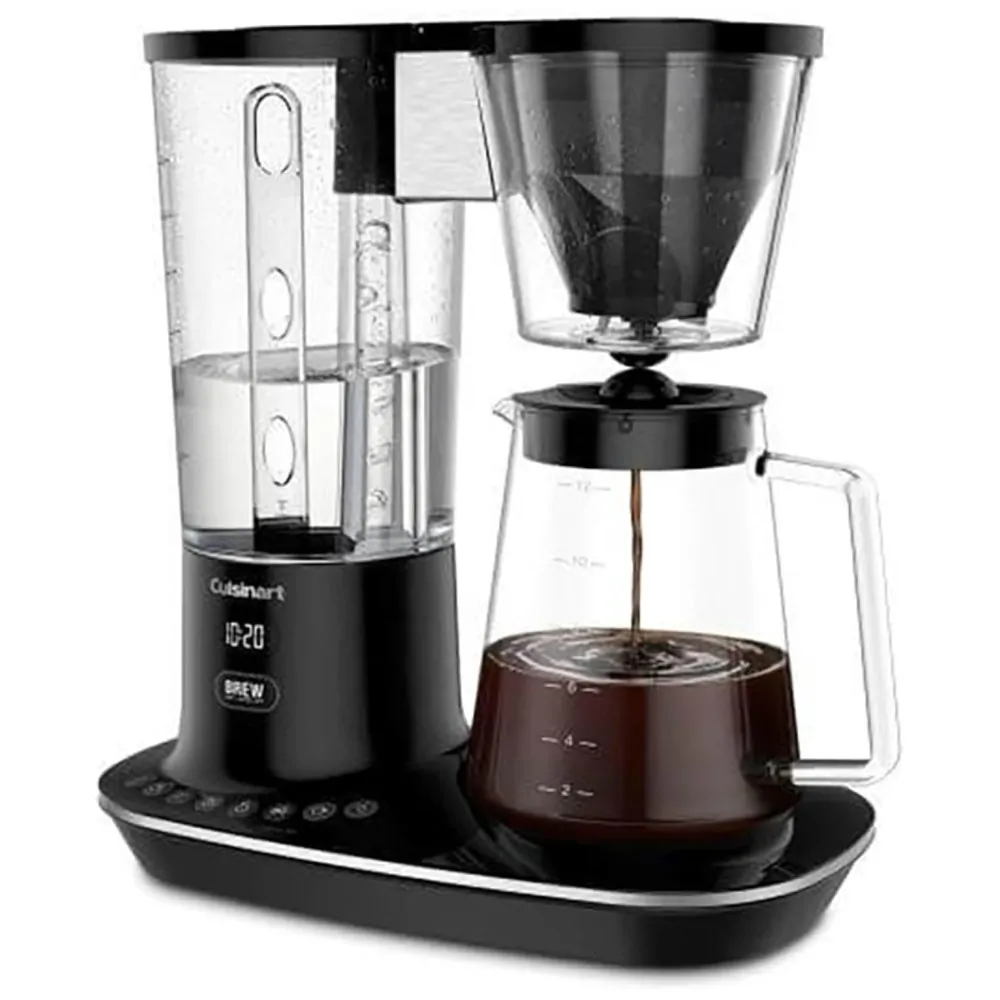 ECTQR26W1W670B_1 jpg - Cafeteira Programável 12 Xícaras com Filtro de Café, 110V 1100W Cuisinart DCC4000P1, Preta