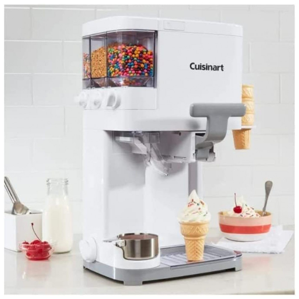 ECTQSZHVPSWB0B_1 jpg - Máquina de Sorvete Capacidade 1,5L, Cuisinart, 110V Branca
