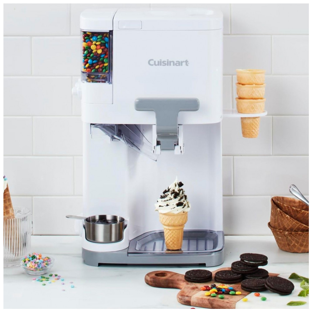 ECTQSZHVPSWB0B_3 jpg - Máquina de Sorvete Capacidade 1,5L, Cuisinart, 110V Branca