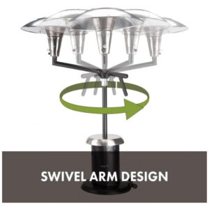 ECTQTDTBLVK90B_10-1 jpg - Aquecedor de Pátio a Gás Extra Grande com Escudo Térmico Cuisinart COH 400, Preto