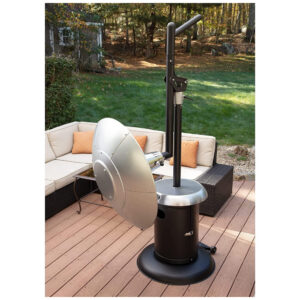 ECTQTDTBLVK90B_3-1 jpg - Aquecedor de Pátio a Gás Extra Grande com Escudo Térmico Cuisinart COH 400, Preto