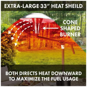ECTQTDTBLVK90B_5-1 jpg - Aquecedor de Pátio a Gás Extra Grande com Escudo Térmico Cuisinart COH 400, Preto